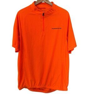 Muddyfox Cycling Jersey Size 4XL Pockets and elastic waistband neon orange